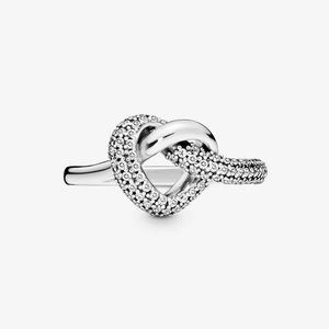 Pandora Knotted Heart Ring